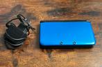 Nintendo 3DS XL Blauw, Spelcomputers en Games, Spelcomputers | Nintendo 2DS en 3DS, Ophalen of Verzenden, Zo goed als nieuw, Blauw