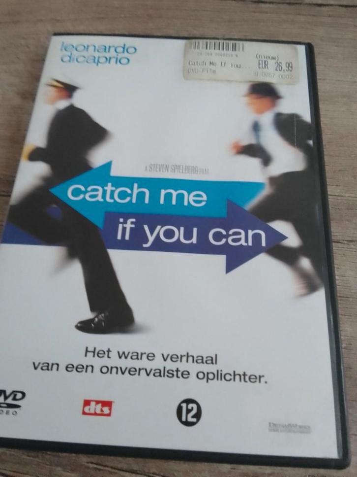 Catch Me If You Can - DVD, Cd's en Dvd's, Dvd's | Actie, Gebruikt, Actiethriller, Vanaf 12 jaar, Ophalen