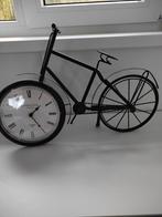 Fiets Klok - Decoratieve Tafelklok, Ophalen of Verzenden, Gebruikt, Analoog, Wekker of Tafelklok