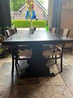 Prachtige geleefde kloostertafel eettafel, Ophalen