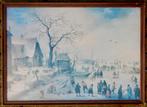 Hendrick Avercamp "Dorpsbewoners op het ijs", Ophalen