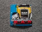 MAN TRUCKS EMAILLE RECLAMEBORD, Ophalen, Zo goed als nieuw, Reclamebord