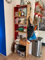 Houten Boekenkast / Opbergkast, Ophalen, Met plank(en), Gebruikt, 50 tot 100 cm