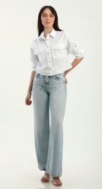 Witte cropped blouse – Dishe, maat XL, Wit, Maat 46/48 (XL) of groter, Nieuw, Ophalen of Verzenden