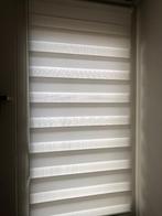 Lichtdoorlatend duo rolgordijn wit zgan, Huis en Inrichting, Ophalen, Wit, 50 tot 100 cm, Zo goed als nieuw