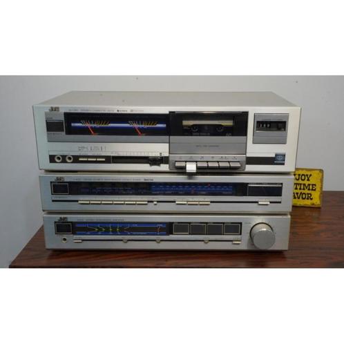Pracht JVC setje - A-K10 amp - T-K20 tuner - KD-D10 tape, Verzamelen, Retro, Audio en Video, Ophalen of Verzenden