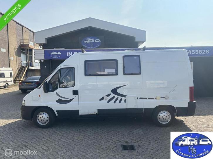 Camper bus Fiat Adria, Caravans en Kamperen, Campers, Bedrijf, Fiat, Diesel
