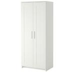 Witte Kledingkast - Ruim en Praktisch!, Huis en Inrichting, Ophalen, Overige materialen, Gebruikt, 100 tot 150 cm