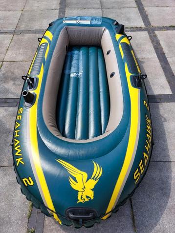 Intex Opblaasboot Seahawk 2 Tweepersoons Groen 236 X 114 X 4 beschikbaar voor biedingen
