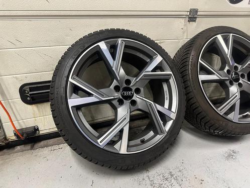 18inch VW Audi Rotor Style Velgen! 5x100 A-merk Banden!, Auto-onderdelen, Banden en Velgen, Banden en Velgen, All Season, 18 inch
