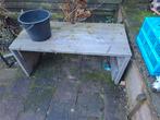 Gratis steigerhouten tafel, Tuin en Terras, Ophalen of Verzenden, Rechthoekig, Hout