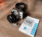 Minolta Dynax 404si Spiegelreflex + rugzak,filters, adapters, Audio, Tv en Foto, Ophalen of Verzenden, Gebruikt, Spiegelreflex