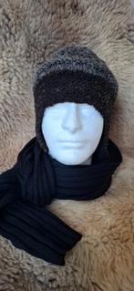 Wollen Muts handgebreid, Kleding | Heren, Mutsen, Sjaals en Handschoenen, Verzenden, Nieuw, Overige maten, Karin