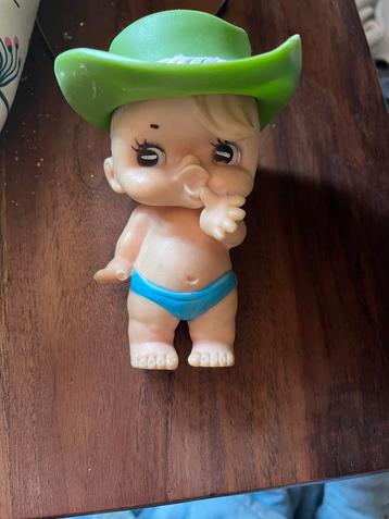 Vintage Kewpie Pop met Cowboyhoed beschikbaar voor biedingen