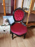 rood velours stoel barok, Ophalen