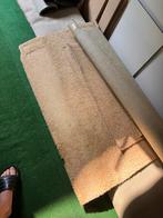 Te koop stukken vloerbedekking, Ophalen of Verzenden, Gebruikt, Grijs, Tapijt