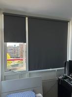 Rolgordijnen antraciet / grijs 2 stuks: 60 en 140 cm, Huis en Inrichting, Ophalen of Verzenden, Zo goed als nieuw, Grijs