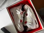 Jordan Retro 4s Metallic Red, Nike Air Jordan, Wit, Ophalen of Verzenden, Sneakers of Gympen