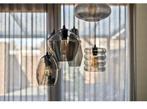Hanglamp 7 rookglazen, Ophalen, Zo goed als nieuw, Rond