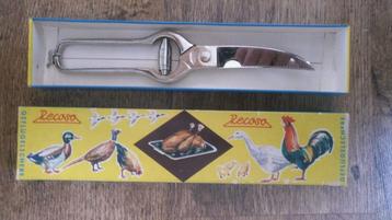 Recoso Solingen gevogelte wildschaar vleesschaar antiek beschikbaar voor biedingen