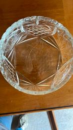 Kristallen fruitschaal 19 cm diameter, Ophalen of Verzenden