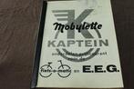 Kaptein Mobylette EEG Fiets o Matic onderdelen boek 1968 ??, Ophalen of Verzenden, Gebruikt
