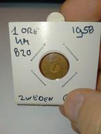 Zweden 1 Ore 1958, Verzenden, Overige landen, Losse munt