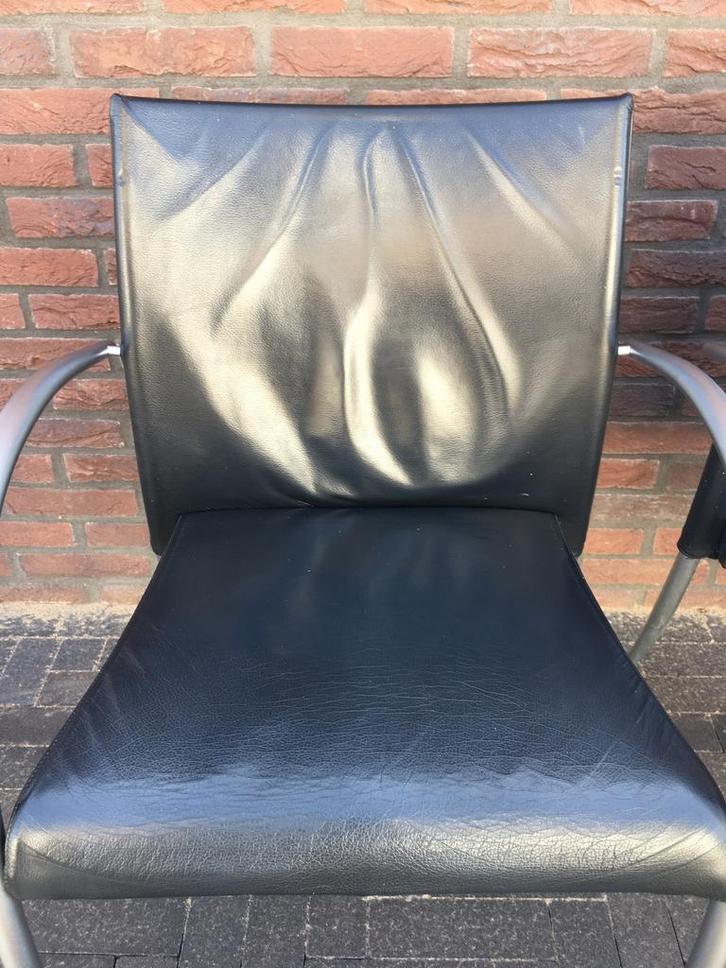 6 design eetkamerstoelen Tonon- topkwaliteit merkstoelen, Huis en Inrichting, Stoelen, Gebruikt, Vijf, Zes of meer stoelen, Metaal