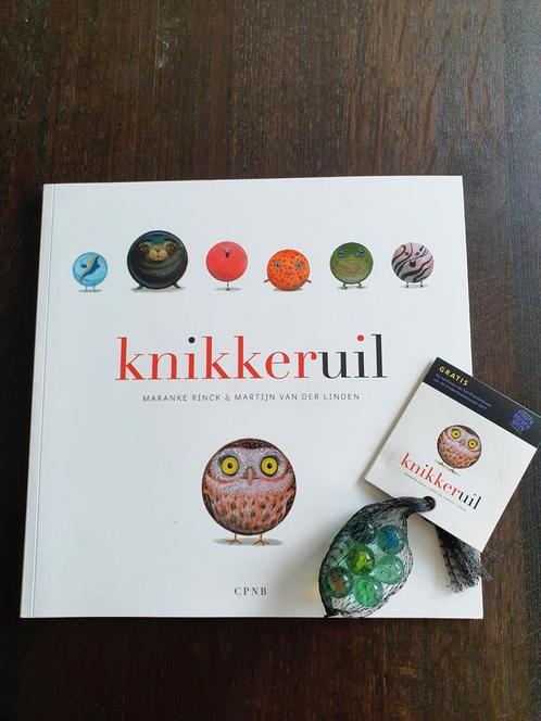 Maranke Rinck - Knikkeruil. Met zakje knikkers, Boeken, Prentenboeken en Plaatjesalbums, Zo goed als nieuw, Ophalen