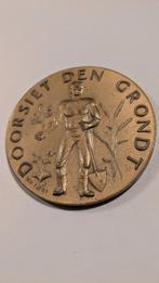 40 Jaar Grontmij 1955, Postzegels en Munten, Penningen en Medailles, Ophalen of Verzenden, Brons, Nederland