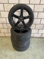 Audi A3 Velgen 18 inch Zwart, 18 inch, Gebruikt, Banden en Velgen, Ophalen of Verzenden