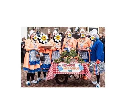 Hollandse jurken voor loopgroep carnaval, Kleding | Heren, Carnavalskleding en Feestkleding, Zo goed als nieuw, Ophalen of Verzenden