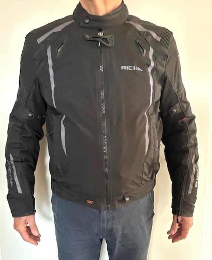MotorJas    merk Richa  maat 54, Motoren, Kleding | Motorkleding, Jas | textiel, Heren, Tweedehands, Ophalen