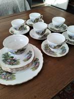 Vintage Royal Vale Servies - Cottage Scene, Ophalen