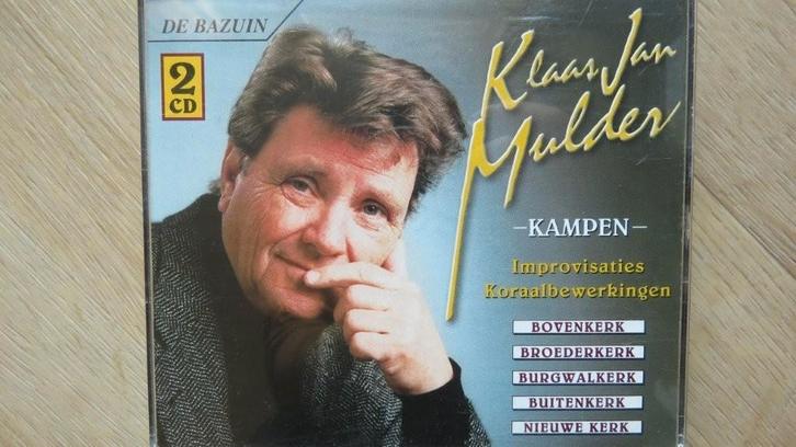 2cd: Klaas Jan Mulder, improvisaties, koraalbewerking Kampen, Cd's en Dvd's, Cd's | Religie en Gospel, Zo goed als nieuw, Gospel