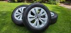 19" Audi Q8 Etron Q7 orig velgen Continental winterbanden, Auto-onderdelen, Banden en Velgen, 19 inch, Gebruikt, 265 mm, Banden en Velgen