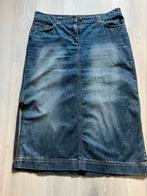 Spijkerrok met zij splitten maat 40, Maat 38/40 (M), Blauw, Ophalen of Verzenden, Zo goed als nieuw