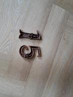 Metalen huisnummer huisnummers 15 51 1 5, Ophalen of Verzenden, Gebruikt
