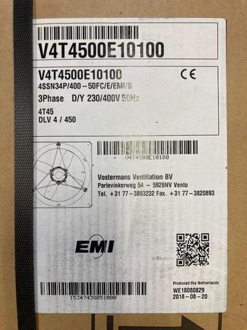 Vostermans EMI stalventilator DLV 4/450 beschikbaar voor biedingen