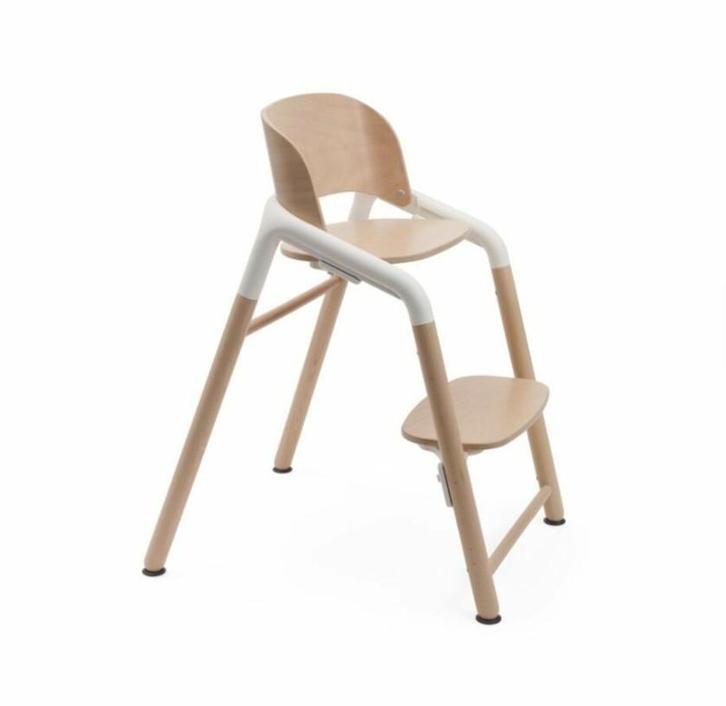 Nieuwe Kinderstoel Bugaboo Giraffe Natural Wood/White meegro, Kinderen en Baby's, Kinderstoelen, Nieuw, Meegroeistoel, Ophalen