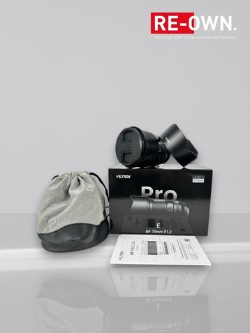 Viltrox AF 75mm f/1.2 Pro For Sony E (nieuwstaat + doos) beschikbaar voor biedingen