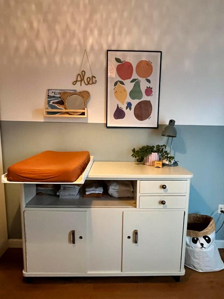 Vintage Dressoir / Commode, Huis en Inrichting, Kasten | Dressoirs, Gebruikt, 25 tot 50 cm, Ophalen