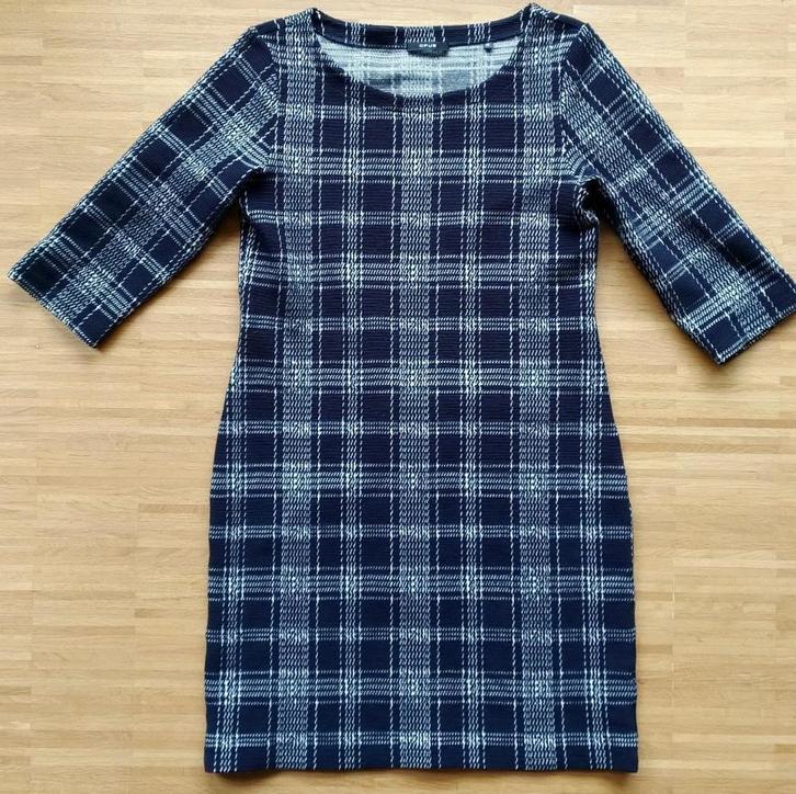 Comfortabel, klassiek en elegant jurkje van OPUS, Kleding | Dames, Jurken, Zo goed als nieuw, Maat 38/40 (M), Blauw, Boven de knie