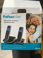 Te koop Profoon Dect Huistelefoon Twinset  PDX-2728, Gebruikt, 2 handsets, Ophalen