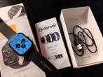 Smartwatch Denver slechts 1 week gebruikt, Sieraden, Tassen en Uiterlijk, Smartwatches, Zwart, Ophalen of Verzenden, Zo goed als nieuw
