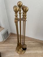 Koperen Open Haard Set, Huis en Inrichting, Kachels, Ophalen, Gebruikt