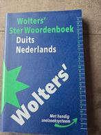 Gedleren - Wolters sterwoordenboek duits-ned., Gedleren, Nederlands, Ophalen of Verzenden, Zo goed als nieuw