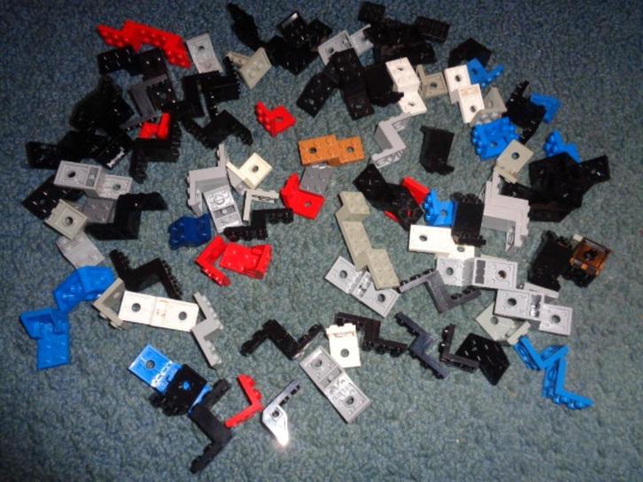 Partij S105=Lego plaatjes aangepast, Kinderen en Baby's, Speelgoed | Duplo en Lego, Gebruikt, Lego, Losse stenen, Ophalen of Verzenden