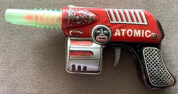 1950-60  blikken ATOMIC Gun Japan Raygun toy TN Nomura,Japan beschikbaar voor biedingen