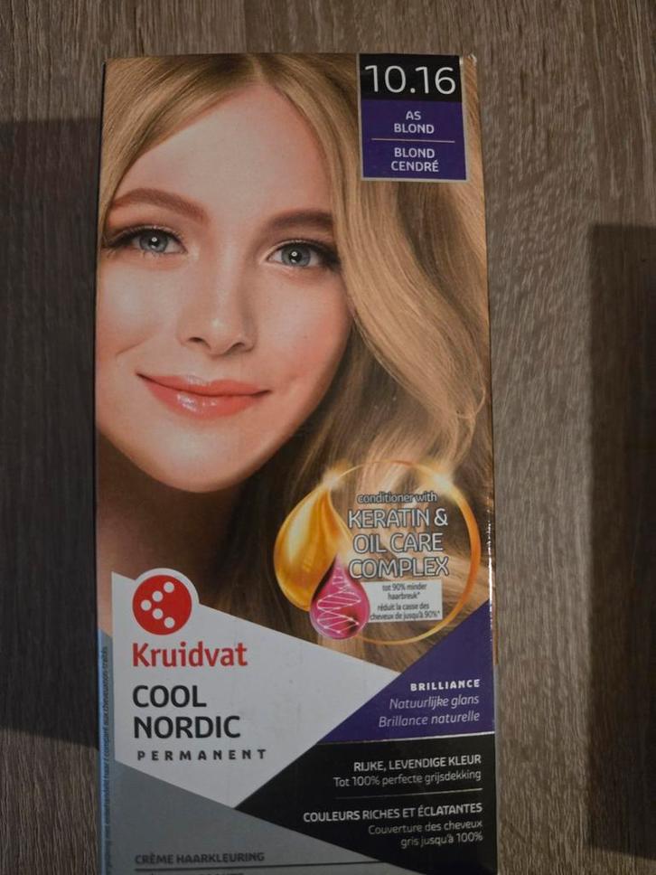 Kruidvat Cool Nordic Blond Haarverf 10.16, Sieraden, Tassen en Uiterlijk, Uiterlijk | Haarverzorging, Nieuw, Overige typen, Ophalen